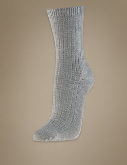 Sparkle Ankle Socks with Silver Technology