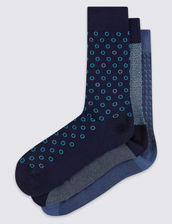 Pairs of Cotton Rich Freshfeet™ Socks